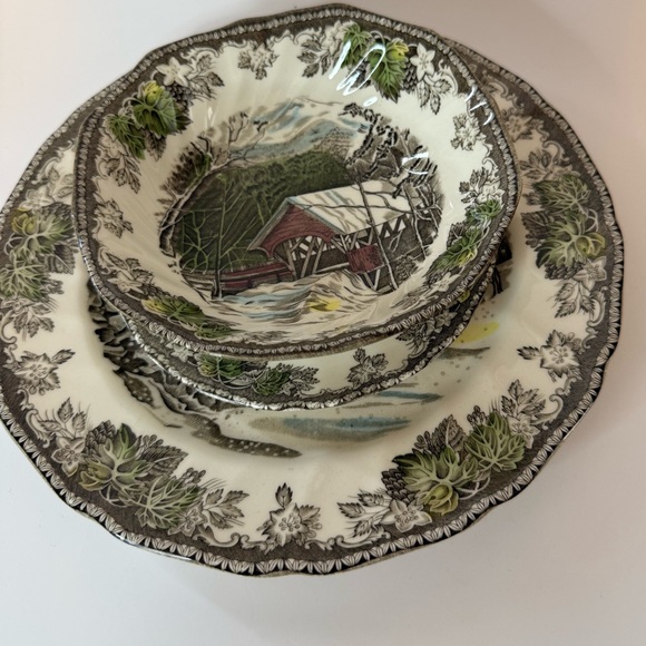 Johnson Brothers Friendly Village Vintage Transferware Lot - Picture 2 of 10